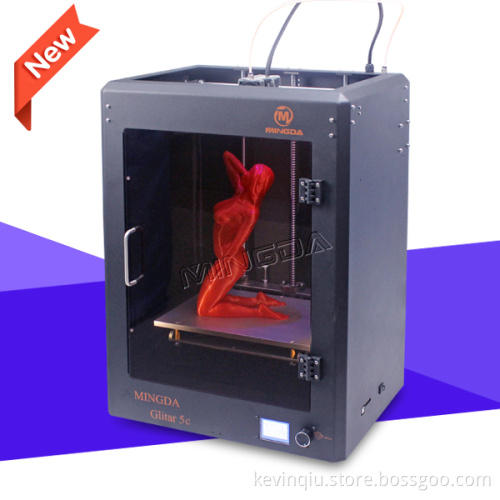 MINGDA 3D Printer Glitar 5c,Hight precision 3d printer printing size 450*350*420mm5